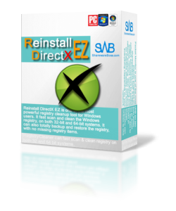 Reinstall DirectX