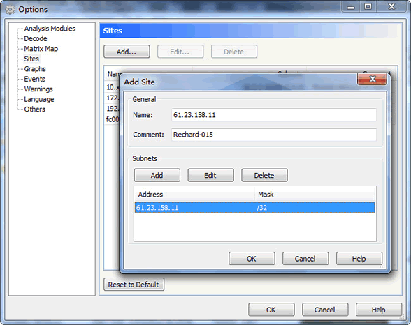 Subnet Statistics