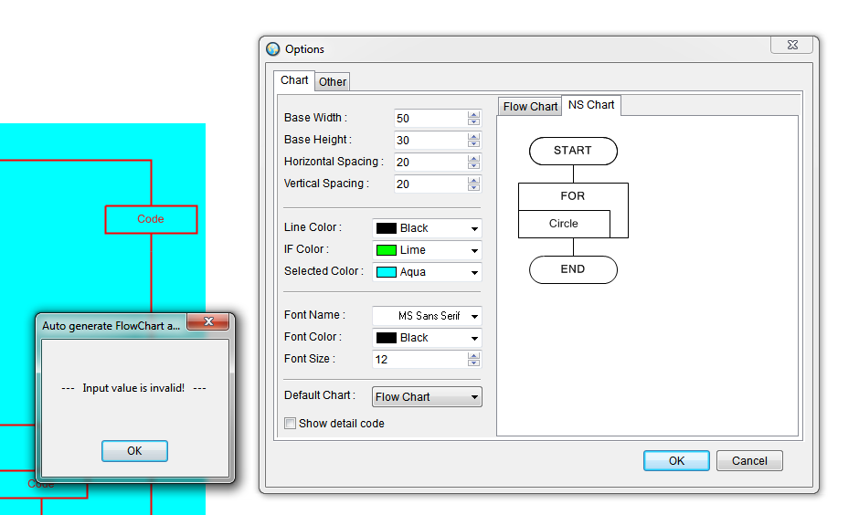 Export Flowchart to SVG