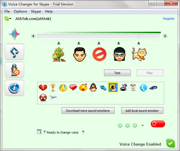 Voice Changer for Skype