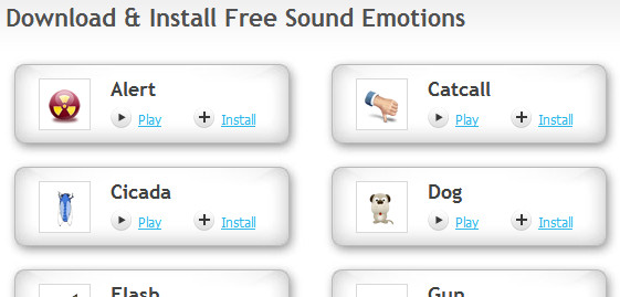 free sound emotions