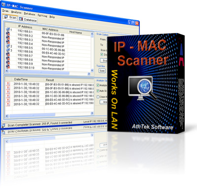 IP Scanner and MAC Scanner