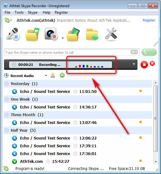 Skype Recorder 6.16