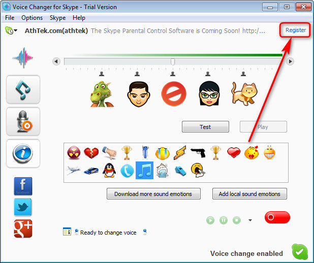 Voice Changer for Skype