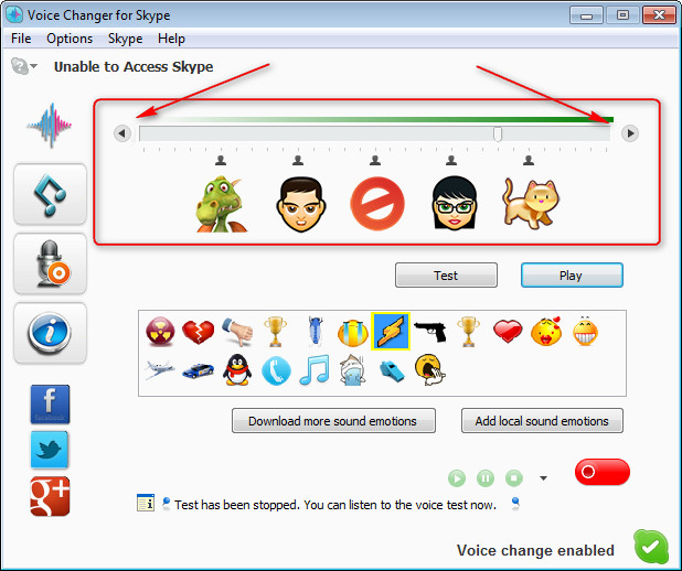 Voice Changer for Skype