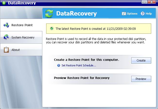 AthTek Data Recovery screen shot