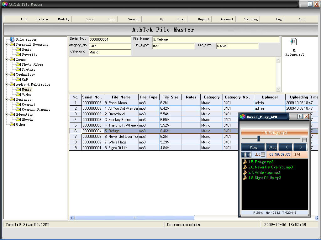 AthTek File Master 1.3 full