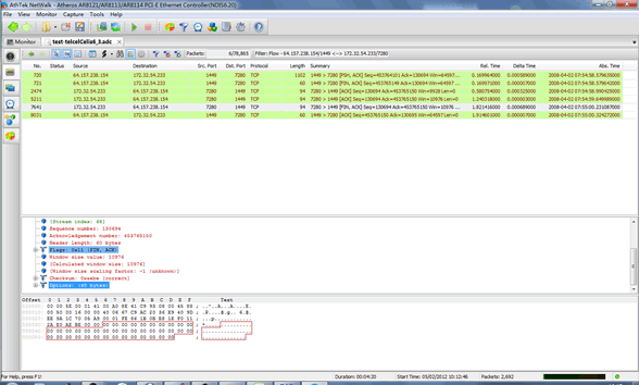 Packets Decoding