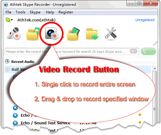 video recorder