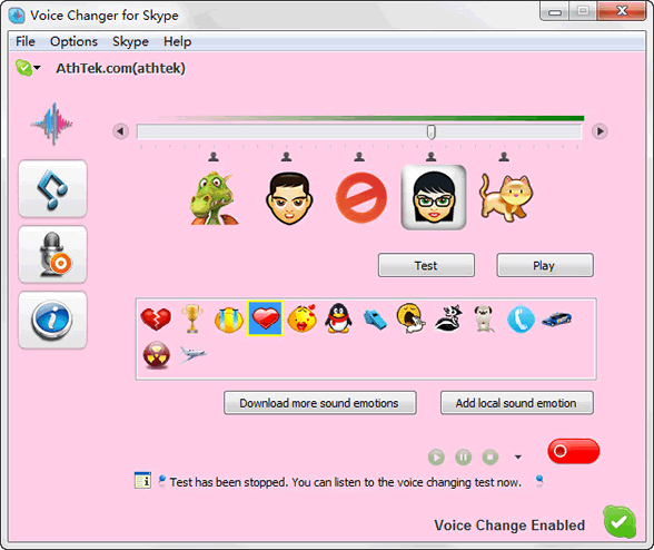 Voice Changer for Skype