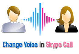 Change voice pitch in Skype call