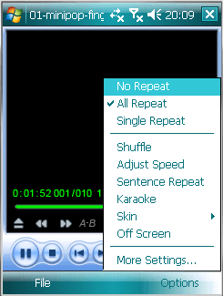 Screenshot of AthTek Voice Recorder AthTek Voice Recorder screenshot