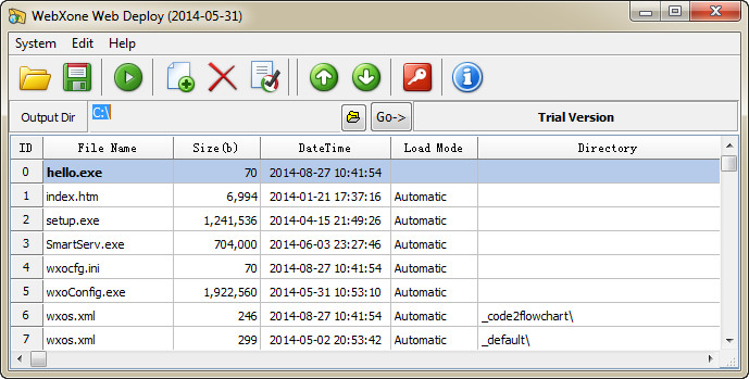 Deploy Web App