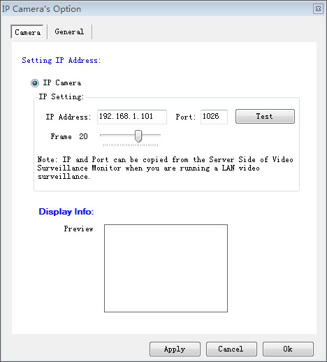 Camera Setting