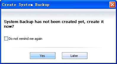 backup