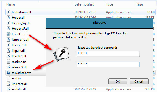SkypePC Password