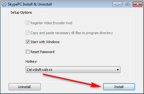 Reset SkypePC Hotkeys