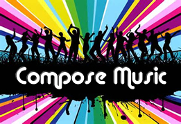 Compose music for a party