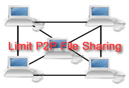 Limit Peer to Peer File Sharing