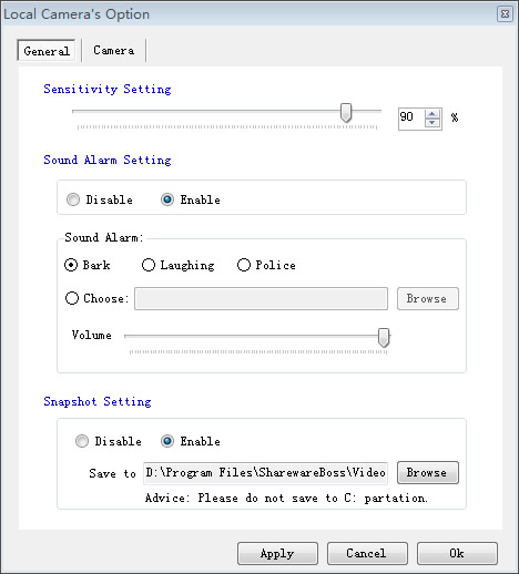 Configure Setting